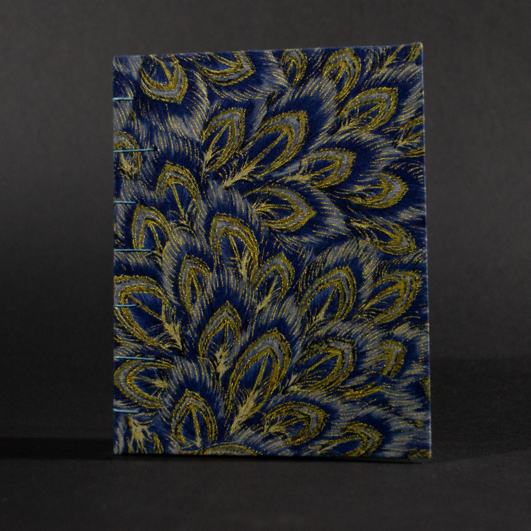 Cover of peacock octavo Coptic book