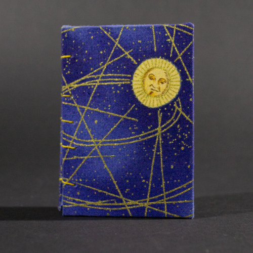 Cover of celestial mini Coptic book